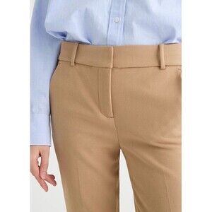J. CREW Cameron Ankle Pants Size 12 Khaki NEW Modern Career Preppy Work Chic